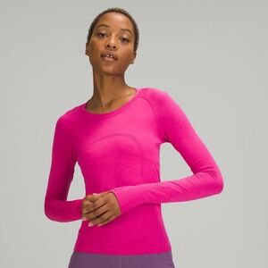 Lululemon Swiftly Tech Long Sleeve Shirt 2.0 *Race Length *Sonic Pink